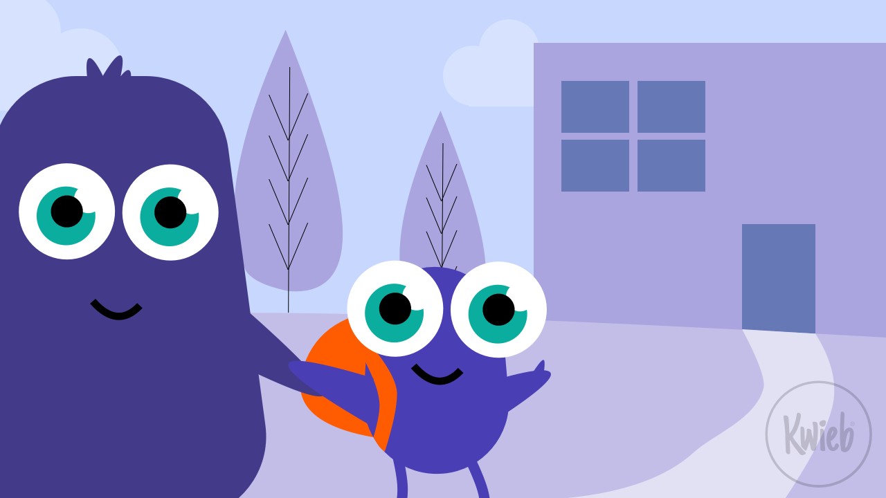 Zelfstandig naar binnen via het schoolplein